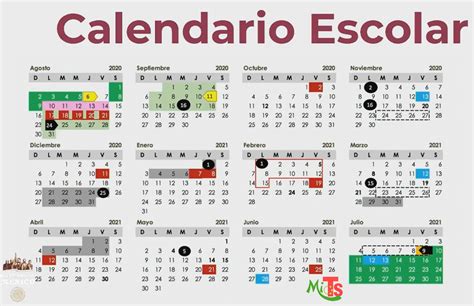 En los próximos días estarán disponibles los formatos gráficos del calendario educastur crea las versiones gráficas del calendario escolar a partir de los datos oficiales publicados en el bopa. Calendario Escolar 2020-2021 190 Días... - Mi ...