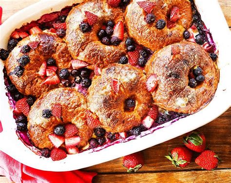 Mixed Berry Croissant Breakfast Bake Recipe Sidechef