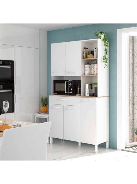 Todo para tu hogar en bricodepot.es y siempre con los mejores profesionales y precios a tu alcance. Mueble cocina auxiliar alto 5 p Yuka - 123meloquedo.es