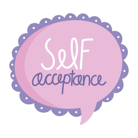 Self Acceptance Lettering 2491174 Vector Art At Vecteezy