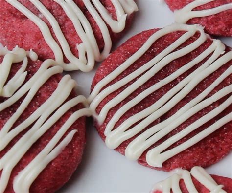 Red Velvet Cookies 14 Steps With Pictures Instructables