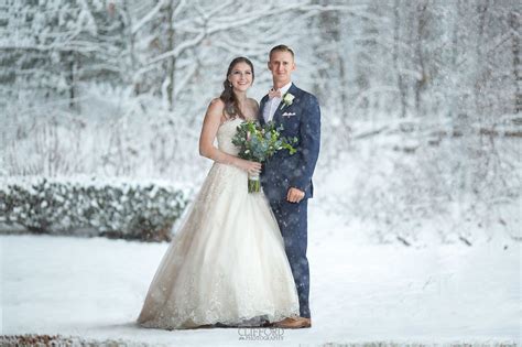 Snowy Wedding In New England Photo By Clifford Photography Nh