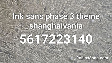 Images where is the baby roblox humaninksans undertale. Ink sans phase 3 theme shanghaivania Roblox ID - Roblox ...