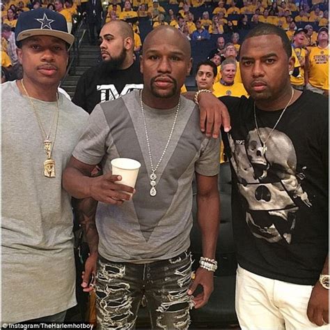 Usher And Floyd Mayweather Hang At Nba Finals ⋆ Terez Owens 1 Sports Gossip Blog In The World