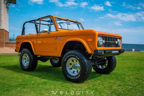 1974 Classic Ford Bronco Restoration Velocity Restorations