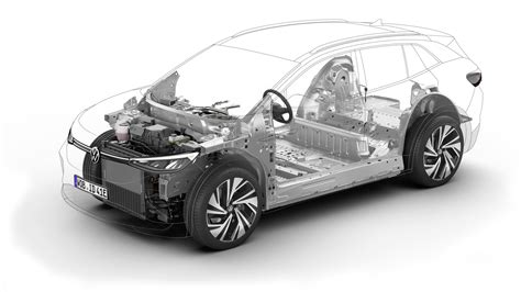 Electric 2021 Vw Id4 Includes Steel Chassis Removable Aluminum