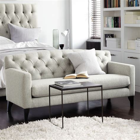 The diy guest bed and sectional couch idea. Eaton Bedroom Sofa - Seating | The White Company ...
