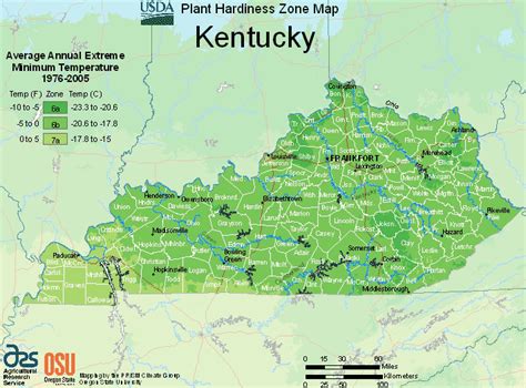 About the kansas usda zones for growing plants. Map Of Zones For Plants & Trees In Kentucky