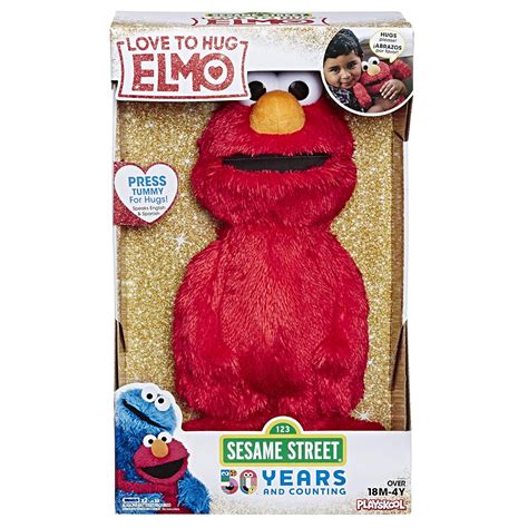 Sesame Street Love To Hug Elmo Talking Singing Hugging 14 Plush Toy