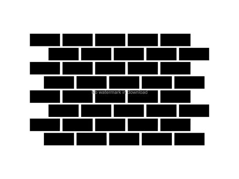 brick wall vector image svg file digital cutting file ai dxf a1 png svg eps art and collectibles