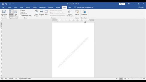 Customization Of Ribbon In Ms Office 2019 Add And Remove Youtube