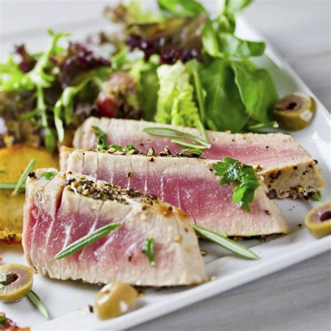 Place on a baking tray. How to Cook Tuna Steaks (with Pictures) | eHow