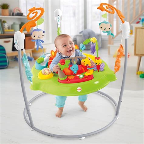 Fisher Price Roaring Rainforest Baby Jumperoo With Music And Lights