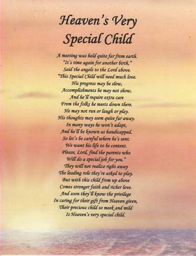 Down Syndrome Quotes And Poems Mom Quotes