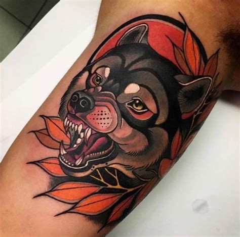 Pin by elina davidyan on тату Wolf tattoo traditional Traditional