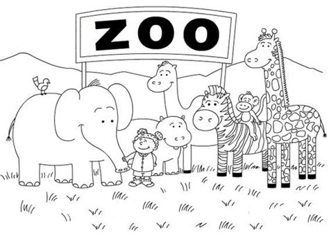 Get This Zoo Coloring Pages Free To Print 56347