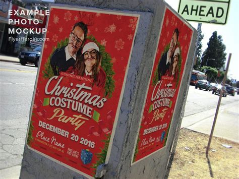 Christmas Costume Party Flyer Template Flyerheroes