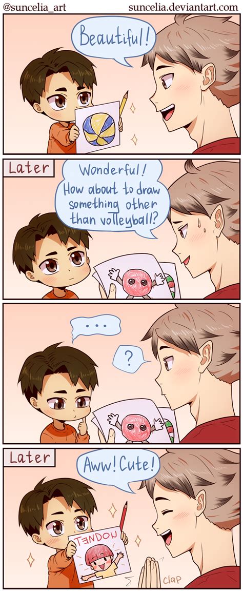 Haikyuu!! Ushijima's Drawings by Suncelia on DeviantArt