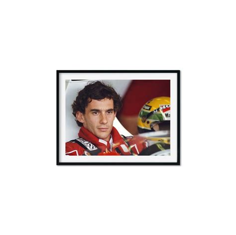 Ayrton Senna Print Legendary F1 Driver Ayrton Sennas Photo Poster Fine Art Photography Wall