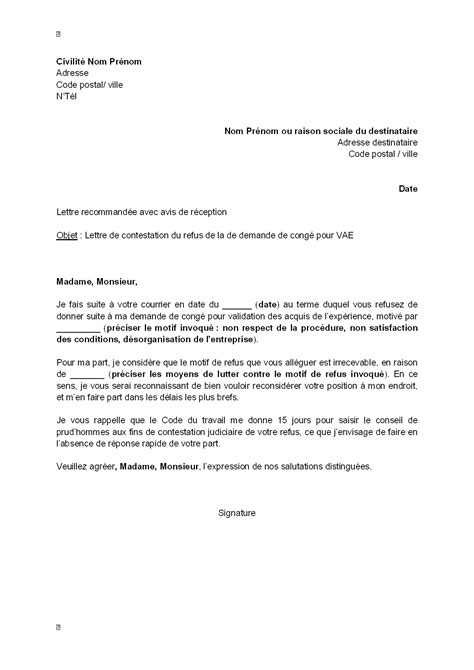 Lettre De Motivation Validation Des Acquis Laboite Cvfr