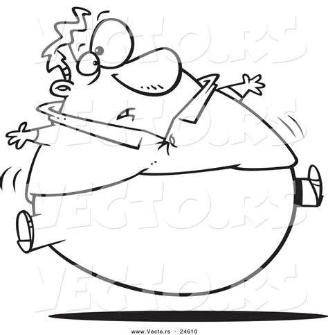 When i was young and very naughty i was bent over my father's knee and. Vector of a Cartoon Man Floating After a Filling ...