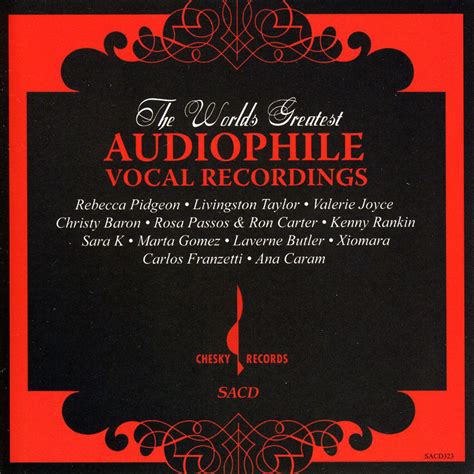 The Worlds Greatest Audiophile Vocal Recordings Various Artists