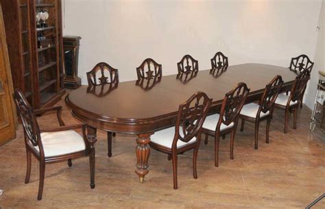 Don't miss out on these huge savings plus 12 months special financing. Victorian Dining Table Set 10 Federal Chairs Suite