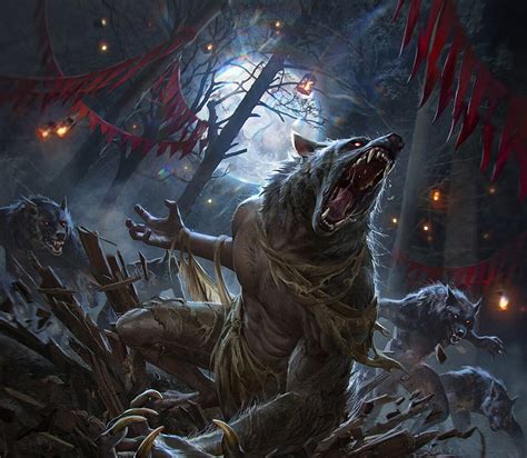 Fantasy Werewolf Art