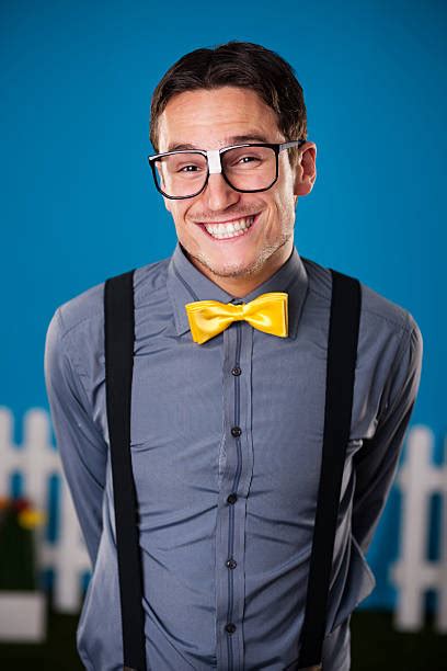 Suspenders Nerd Eccentric Glasses Stock Photos Pictures And Royalty Free