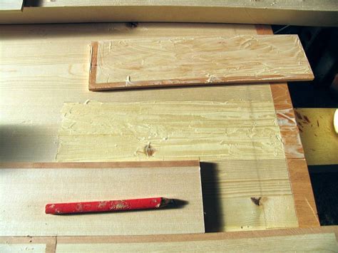 Not all wood glue is created equally. Building a tile patterned table top