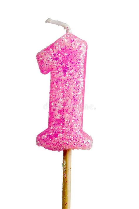 Birthday Candle Number 1 Stock Image Image Of Digit 16552985