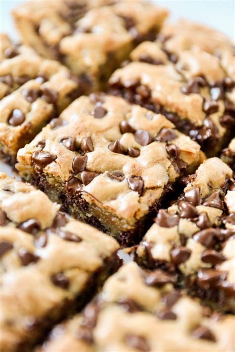 Easy Chocolate Chip Cookie Bars No 2 Pencil