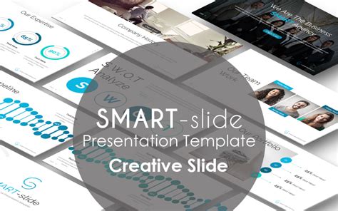 Smart Slide Powerpoint Template 73561 Templatemonster