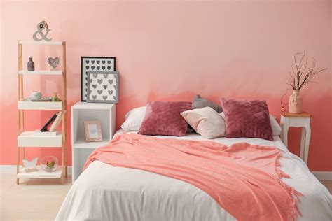 Pink Two Colour Combination For Bedroom Walls Indigo Paints