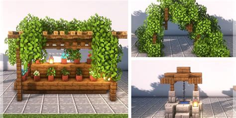 30 Astuces De Build Décoration De Jardin Dans Minecraft Minecraftfr