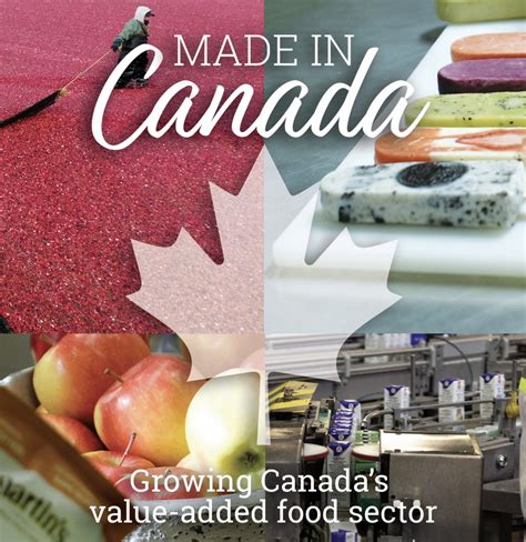 Canadas Value Added Food Sector Lambton Federation Of Agriculture