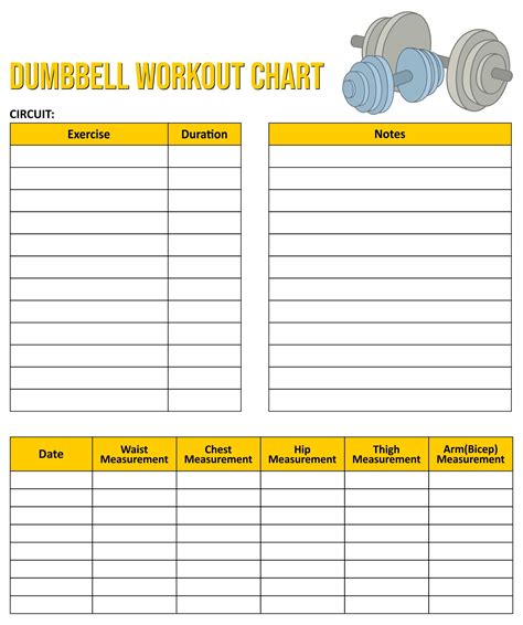 Best Free Printable Workout Charts Exercises Workout Chart Vrogue