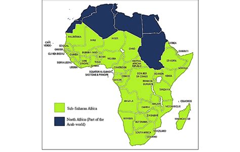 Natural places | african world heritage sites. Location of Sub-Saharan Africa. Source:... | Download Scientific Diagram