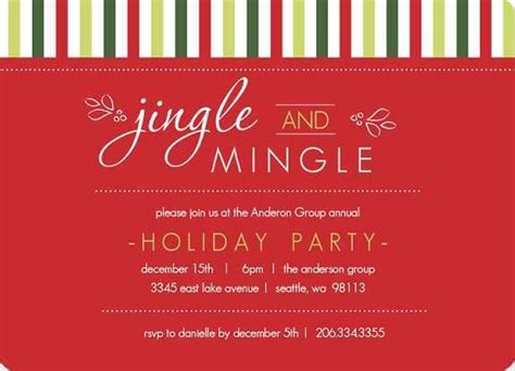 Outlook Holiday Party Invitation Template Cards Design Templates