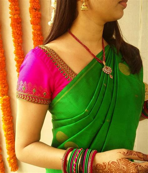 Stylish Blouses With Silk Sarees Designs New Blouse Designs Latest Silk Saree Blouse Designs