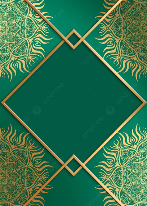 Ramadan Kareem Background Texture Gradient Green Ramadan Texture