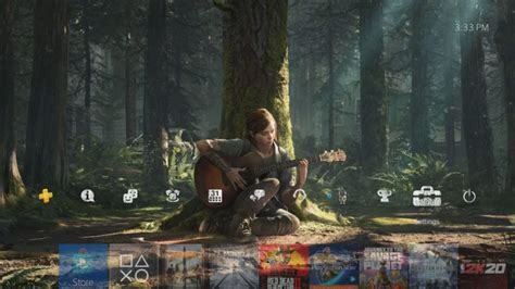 How To Get The Free The Last Of Us Part 2 Theme On Ps4 Hold To Reset