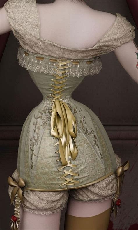 twisted dolls the butcher´s bride corset detail an art print by rebeca puebla corset