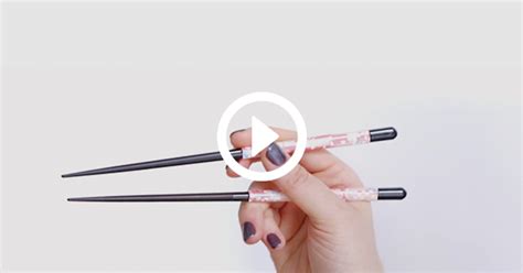 Chopsticks are be easy to learn but hard to master. How to Hold Chopsticks (So You Don't Look Totally Clueless) | How to hold chopsticks, Chopsticks ...