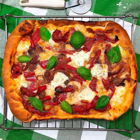 Pizza De Trigo Integral Con Verduras Asadas Cocinandomelavida Por