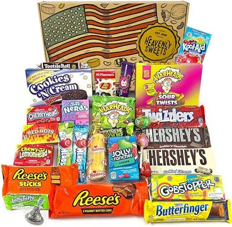 large american candy box hamper retro sweets and chocolate bar t box selection assortment