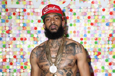 Nipsey hussle's memorial service in los angeles on thursday is bringing together countless artist nikko hurtado worked with the game on the tattoo and posted a photo of the finished ink alongside a. Happy Birthday Nipsey: Details Behind Some of the Late Rapper's Iconic Tattoos and Murals
