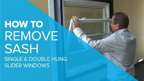 How To Remove A Single Hung Window Sash Mycoffeepotorg