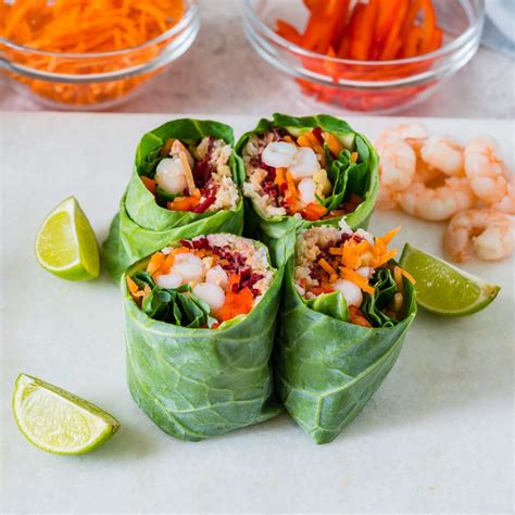 The spicy peanut sauce is also a must for these rolls. Shrimp Roll-Ups + Peanut Sauce: Clean Eating and SUPER ...