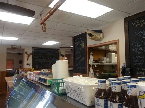 One fish, two fish restaurant. Here in Wildwood NJ enjoying one of the seafood ...